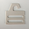 Вешалки связи дружелюбного изготовленного на заказ логотипа ODM Eco пластиковые для шкафа