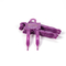 Вешалки пояса ODM пурпурные пластиковые с 2 кабелями для оборудования лошади