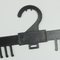Черноты логотипа вешалок женского белья PS OEM вешалки бюстгальтера пластиковой изготовленной на заказ пластиковые