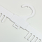 Логотип вешалки одежд нижнего белья белых пластиковых вешалок женского белья женский изготовленный на заказ напечатанный
