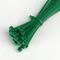 Собственная личность краткости зеленого цвета ODM запирая связи кабеля нейлона 2.5mmx100mm